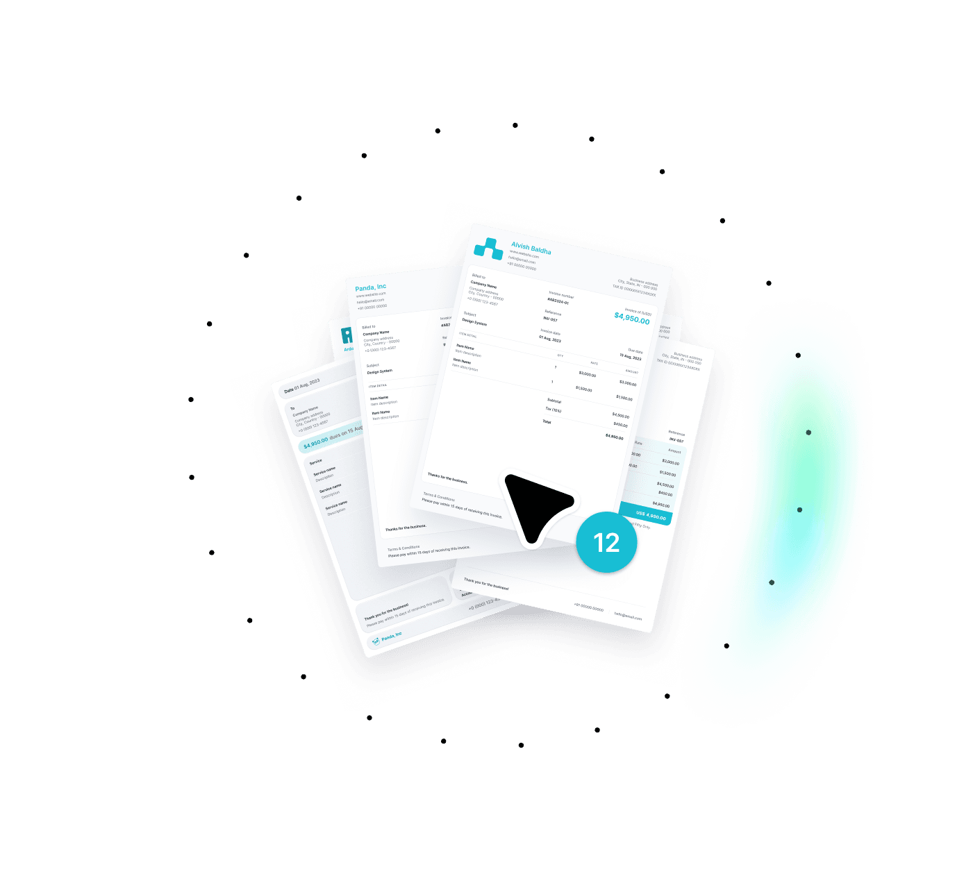 Invoice Processing template by Glide