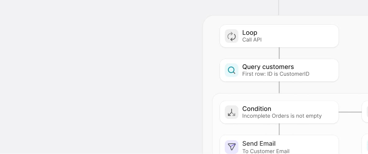 Process multiple items in sequence across your entire dataset.