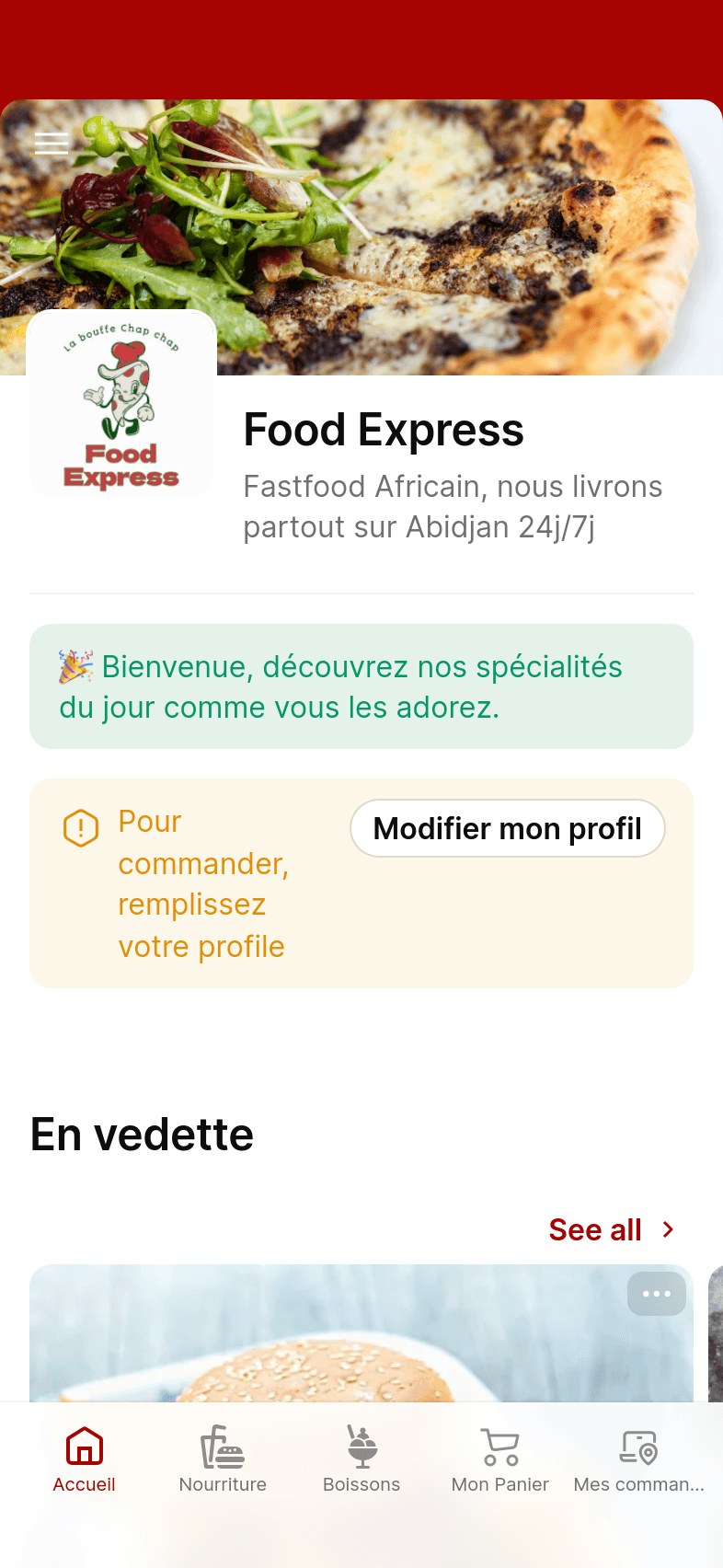 Food Express Template