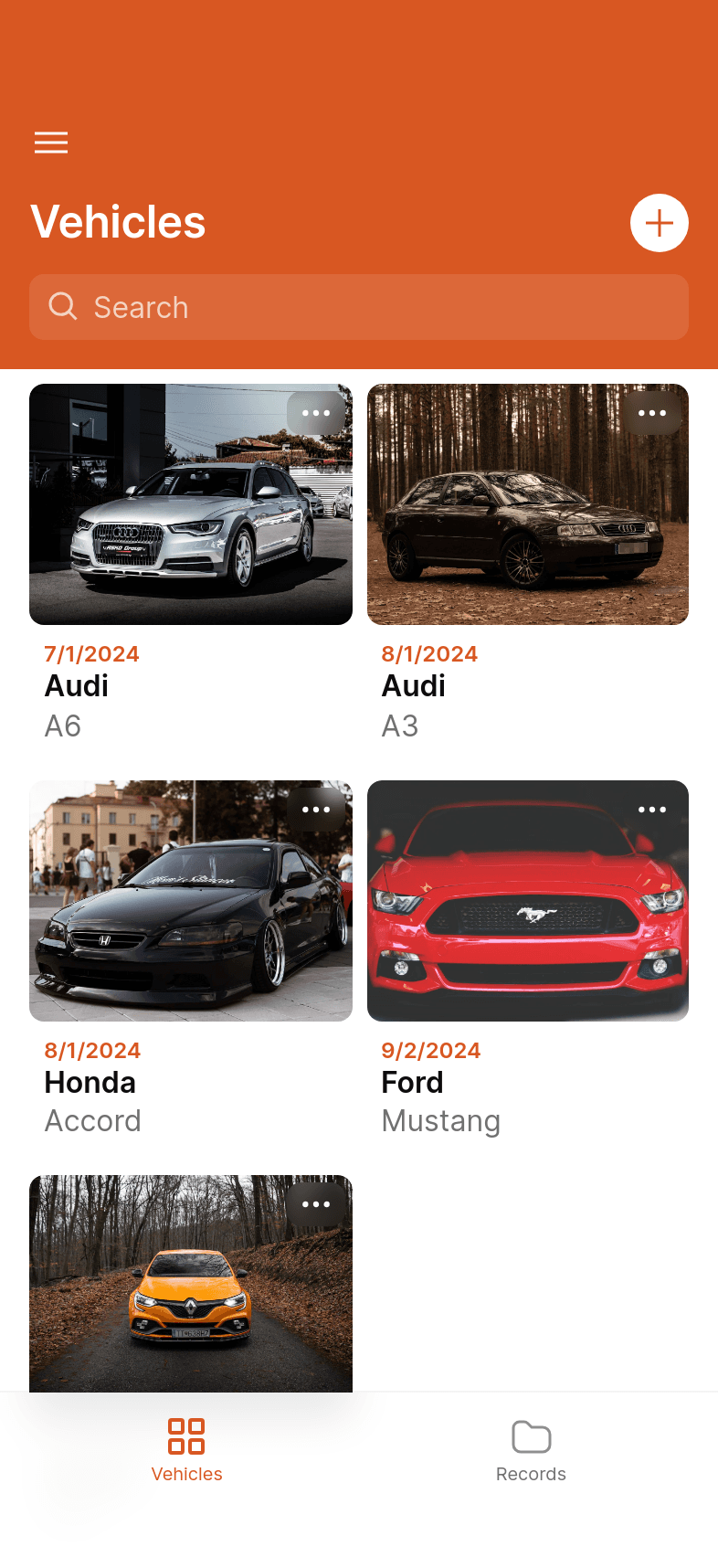 Auto Care Maintenance Template