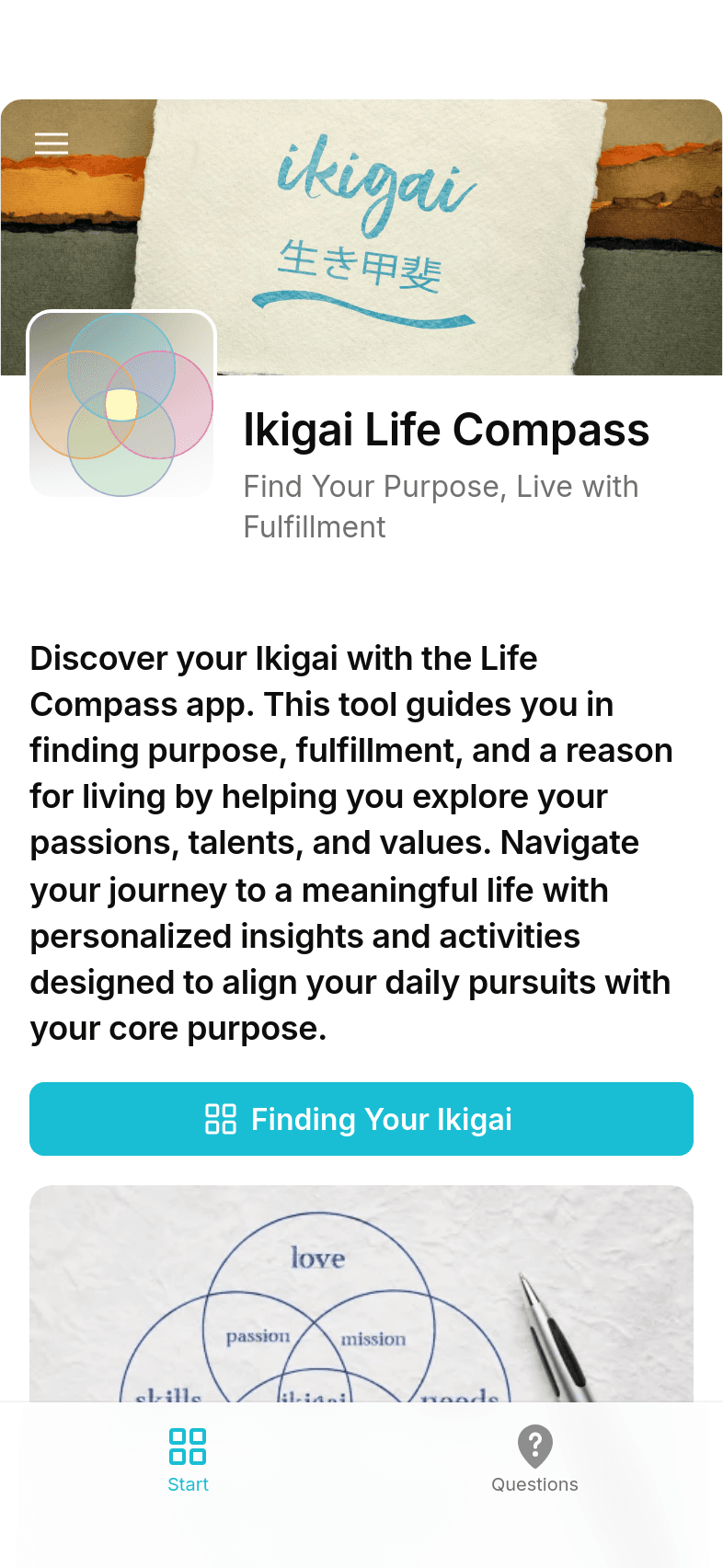 Ikigai Life Compass