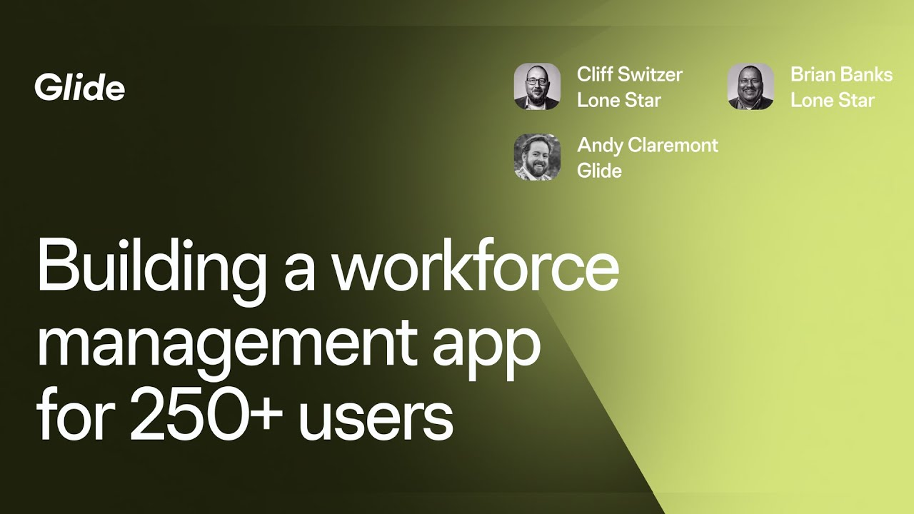 Building a workforce management app for 250+ users